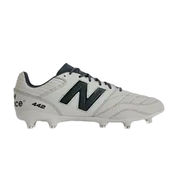 New Balance: Серые кроссовки 