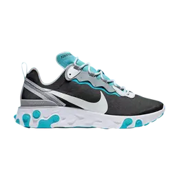 Nike: Чёрные кроссовки  React Element 55