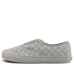 Vans: Серые кроссовки  Authentic