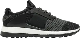 Adidas: Чёрные кроссовки  PureBoost