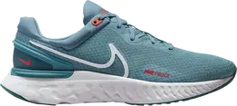 Nike: Зелёные кроссовки 