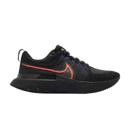 Nike: Чёрные кроссовки  React Infinity Run Flyknit