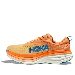 Hoka One One: Оранжевые кроссовки 