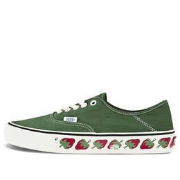 Vans: Зелёные кроссовки  Authentic