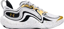 Under Armour: Белые кроссовки 
