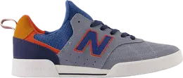 New Balance: Голубые кроссовки 