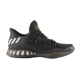 Adidas: Чёрные кроссовки  Crazy