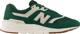 New Balance: Зелёные кроссовки  997H