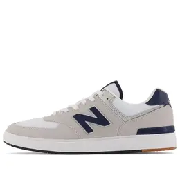 New Balance: Серые кроссовки  574