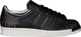 Adidas: Чёрные кроссовки  Superstar