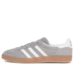 Adidas: Серые кроссовки 