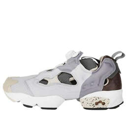 Reebok: Серые кроссовки  InstaPump Fury
