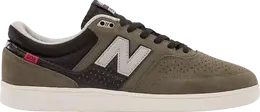 New Balance: Чёрные кроссовки 