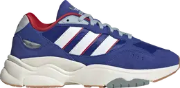 Adidas: Голубые кроссовки 