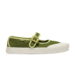 Vans: Зелёные кроссовки 