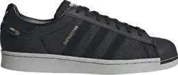 Adidas: Чёрные кроссовки  Superstar