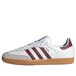 Adidas: Белые кроссовки  Samba