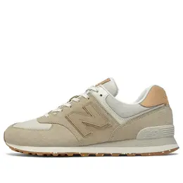 New Balance: Коричневые кроссовки  574