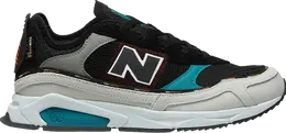 New Balance: Зелёные кроссовки  X-Racer