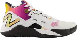 New Balance: Белые кроссовки 