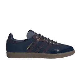 Adidas: Синие кроссовки  Samba