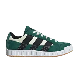 Adidas: Зелёные кроссовки 