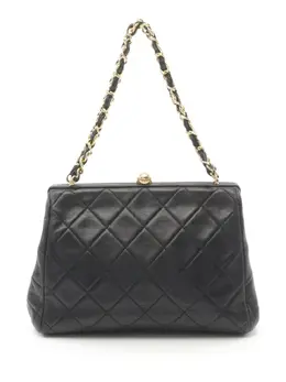 CHANEL Pre-Owned: Чёрная сумка 