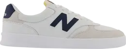 New Balance: Белые кроссовки 