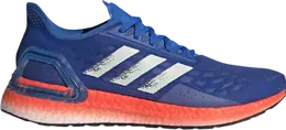 Adidas: Голубые кроссовки  UltraBoost 20