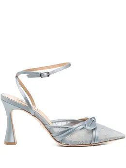Badgley Mischka: Голубые туфли 