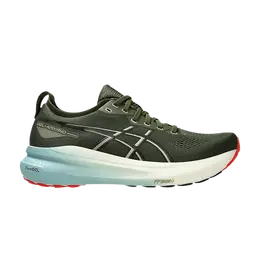 Asics: Зелёные кроссовки  Gel-Kayano