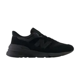 New Balance: Чёрные кроссовки 