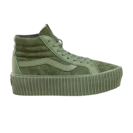 Vans: Зелёные кроссовки  SK8-Hi 38