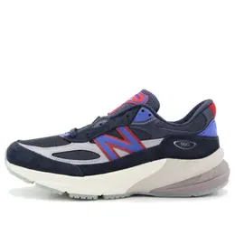 New Balance: Синие кроссовки 