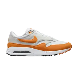 Nike: Оранжевые кроссовки  Air Max 1