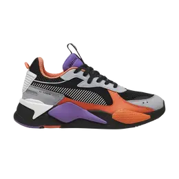 PUMA: Чёрные кроссовки  RS-X