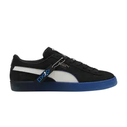 PUMA: Чёрные кроссовки  Suede
