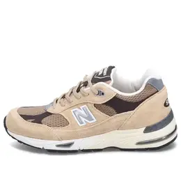 New Balance: Кроссовки  991 цвета хаки