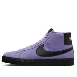 Nike: Чёрные кроссовки  SB Zoom Blazer Mid