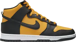 Nike: Жёлтые кроссовки  Dunk High