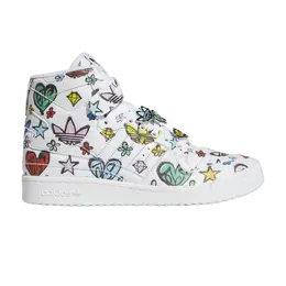 Adidas: Белые кроссовки  Forum 84