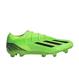 Adidas: Зелёные кроссовки  X
