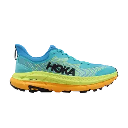 HOKA: Синие кроссовки 