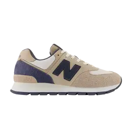 New Balance: Коричневые кроссовки  574