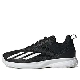 Adidas: Чёрные кроссовки 