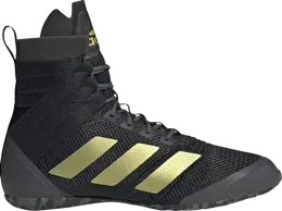 Adidas: Чёрные кроссовки 