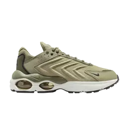 Nike: Зелёные кроссовки  Air Max