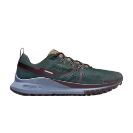 Nike: Зелёные кроссовки  Trail