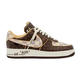 Nike: Коричневые кроссовки  Air Force 1 Low