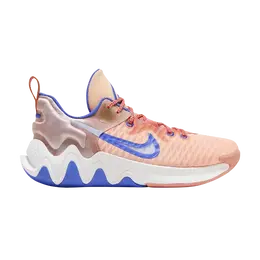 Nike: Оранжевые кроссовки 